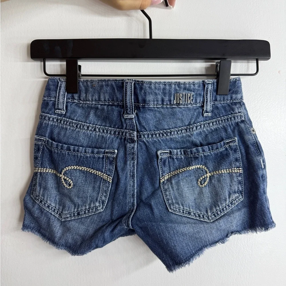 Justice Blue Jean Shorts for Women